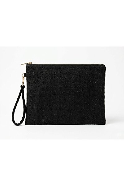 Noa Collection Siyah Clutch Çanta