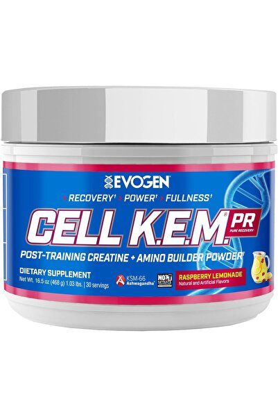 EVOGEN Cell K.E.M. Post Workout Recovery Creatine Monohydrate Bcaa Powder Eaa...