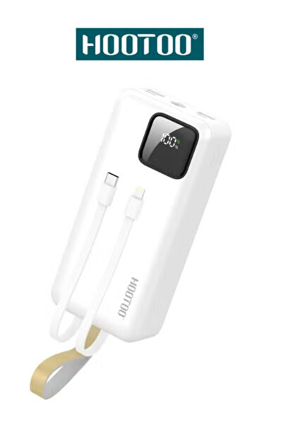 HooToo 30000Mah Power Bank with Three Output Ports, Digital Display Screen, S...