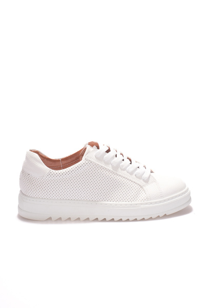 BESKAR Kb Dx2 Kuback White Skin Casual Men's Shoes