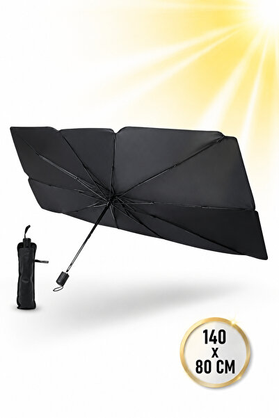 Alıç Umbrelă de soare pentru parbriz auto Model 140x80 cm - Umbrelă de protec...