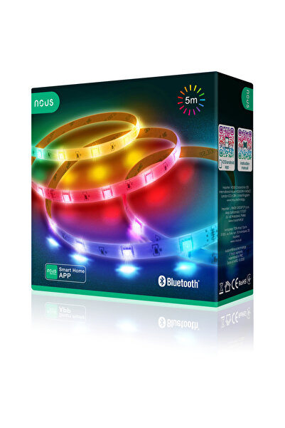 Nous RGB F6 LED Strip, 5m, Bluetooth, app control