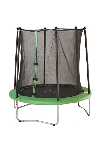 OEM Trambulină cu plasă de protecție 244cm, Verde