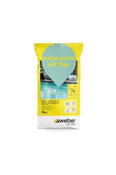WEBER JOİNT HR FLEX HAVUZ DERZ DOLGU 5 KG GRİ RENK