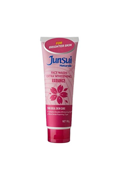 Junsui Naturals جونسوي ناتشورالز غسول وجه مع مبيض 100 غ ريديانس