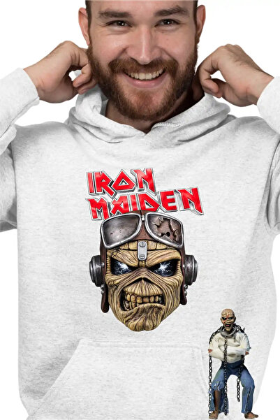 OEM Hanorac Barbati Iron Maiden Biker Heavy Metal