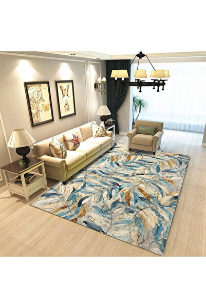 Heinner Covor cu print digital 3D Leafs Home, 160x230 cm, poliester 100%, spa...