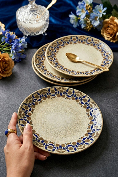 keraplus Emerald Pergamon 20cm 6 Pieces Cake Plate Professional Horeca Series