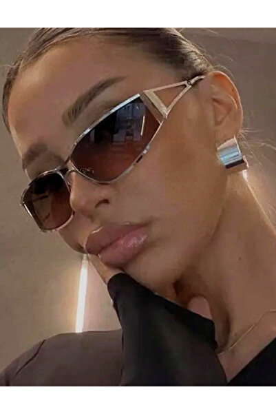Evendi Sunglasses, Brown/gold