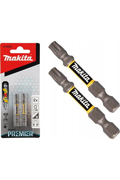 Makita E-03361 Set 2 biti Impact Premier T30 50mm, prindere hexagon 1/4"