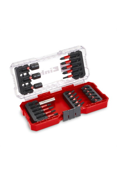Einhell Set 28 biti biti 25 mm, biti de 50 mm, suport pentru biti de 60 mm, t...