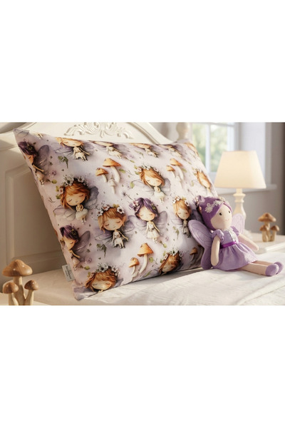 ARTUNHOME غطاء وسادة فيري 1 قطعة 50x70 سم، 100% قطن