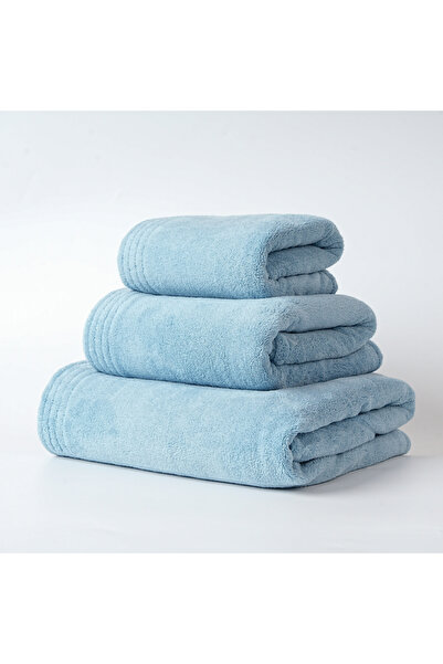 Donetella Pack Of 3 Towel Set – 330 GSM Microfiber, Soft, Absorbent & Quick D...