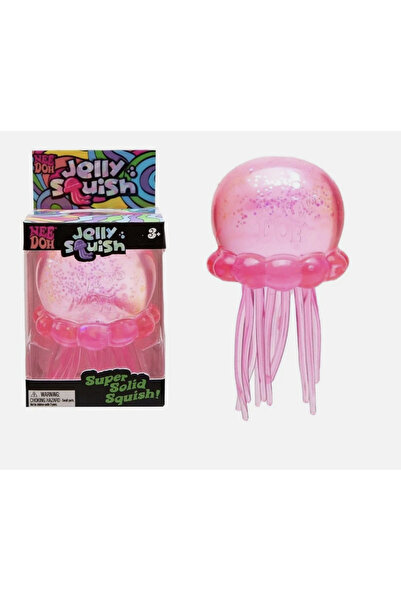 Needoh Jucărie antistres meduză squishy Schylling, Model meduză senzorială, J...