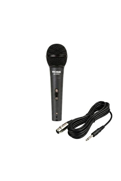 Rose MK-202H Kablolu El Mikrofonu - Metal Kasa