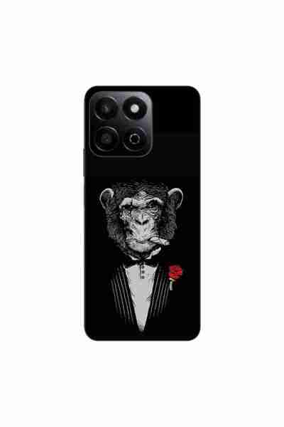 OEM Husa compatibila cu Honor 200 Smart Silicon Gel Tpu Model Cigar Monkey