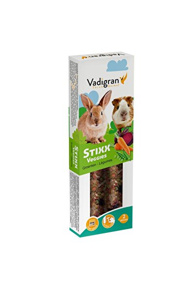 VADIGRAN Stixx Rabbit & Guinea Pig Veggies Στικς για Κουνέλια & Ινδικά Χοιρίδ...