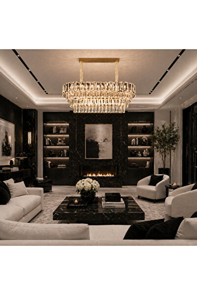 Alessandro DESIGN Candelabru Cristal VALMONT Supremo 12xE14, 80x30 cm, Auriu,...