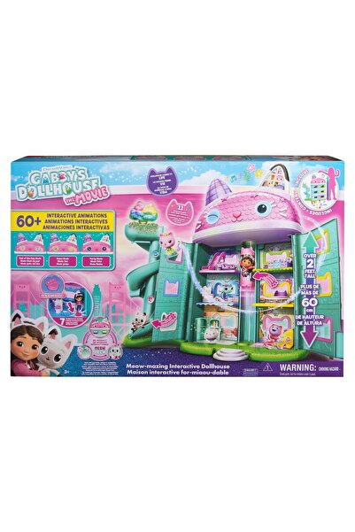 Gabby's Dollhouse Set de joaca, Gabbys Dollhouse, Casuta interactiva Meow-maz...