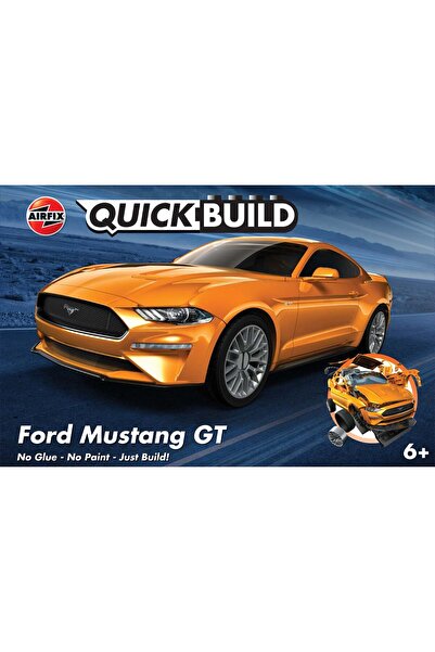 Airfix Set de constructie, Quickbuild, Ford Mustang Gt, 46 piese