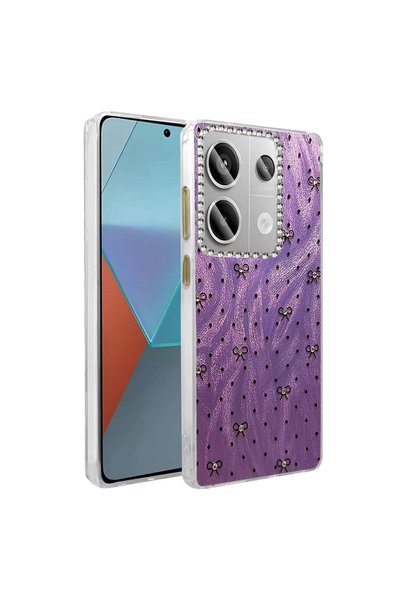 OEM Xiaomi Redmi Note 13 Pro 4g Case Blade Mirrored Pattern Cover - Pattern 2