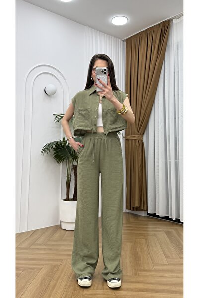 R-Style Linen Crop Set
