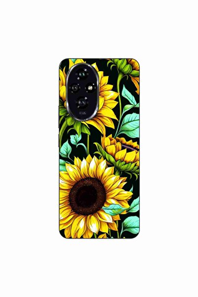 OEM Husa compatibila cu Honor 200 Silicon Gel Tpu Model Floarea Soarelui AI