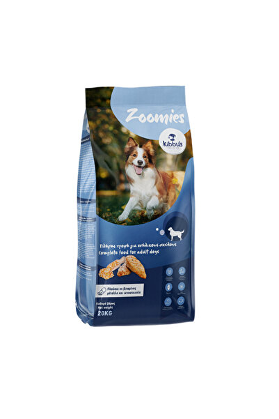 Kibbus Zoomies Adult Dry Dog Food, 20kg