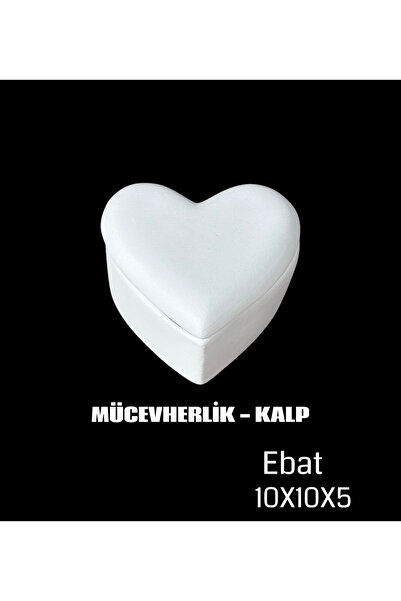 Çini Bisküvi Kalp Mücevherlik