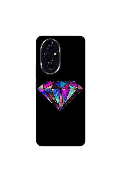 OEM Husa compatibila cu Honor 200 Silicon Gel Tpu Model Diamond Black