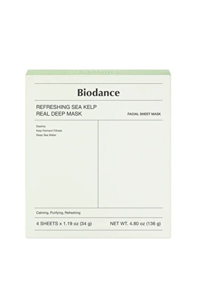 Biodance REFRESHING SEA KELP REAL DEEP MASK - Gel-Type Mask for Soothing and ...