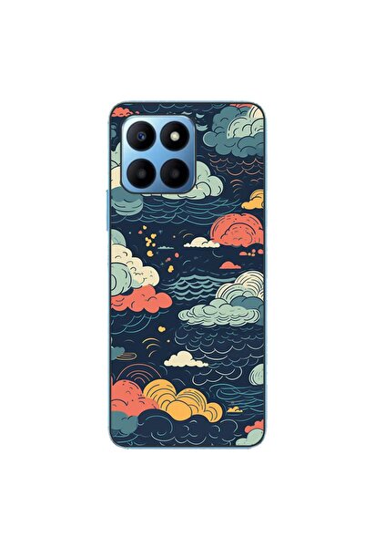 OEM Husa compatibila cu Honor X8 5G Silicon Gel Tpu Model Mystic Night Sky
