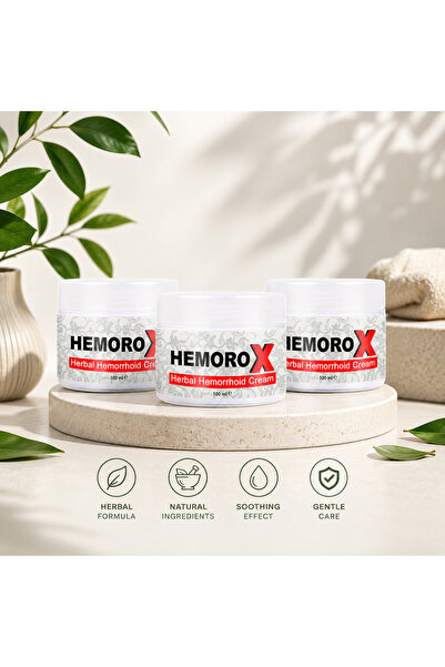 Hemorox Herbal Hemo Cream 100 ML - Bitkisel İçerikli Anında Rahatlatıcı Hemo ...