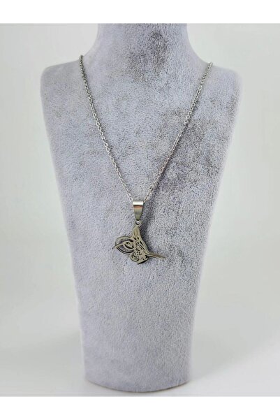 Mestore Tuğra Design Steel Men's Necklace