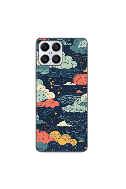 OEM Husa compatibila cu Honor X8 4G Silicon Gel Tpu Model Mystic Night Sky