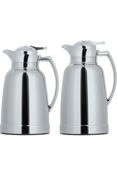 ALSAIF Helena 2- Pieces Coffee and Tea Vacuum Flask, leak-proof and keeps dri...