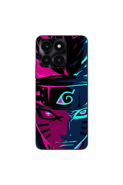 OEM Husa compatibila cu Honor X6a Silicon Gel Tpu Model Naruto Purple Sage Mode