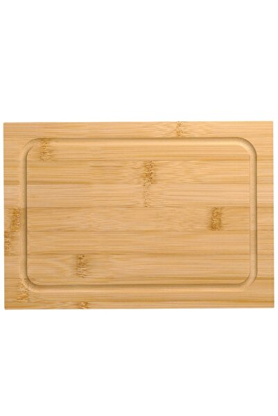 PUFO Tocător universal de bucătărie din bambus, maro, 36 x 26 cm