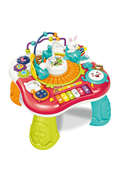 LITTLE ANGEL Baby Activity Table Musical Learning Toy