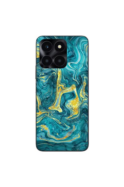 OEM Husa compatibila cu Honor X6a Silicon Gel Tpu Model Abstract Gemstone Glow