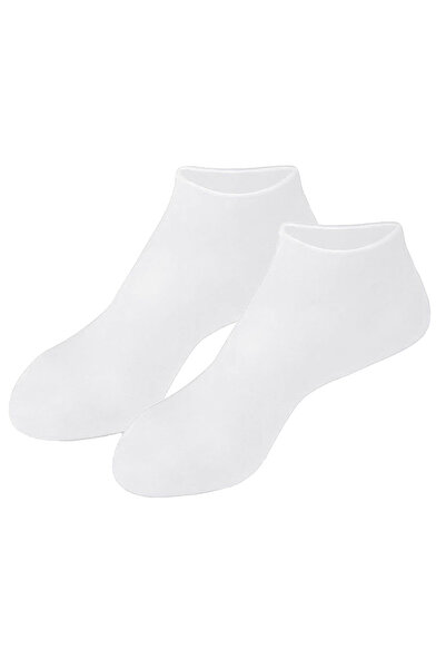 zenifique Set 2 bucati sosete hidratante zenifique®, din silicon, albe