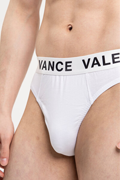 Vance Vale Pure White - Erkek 3'lü Slip