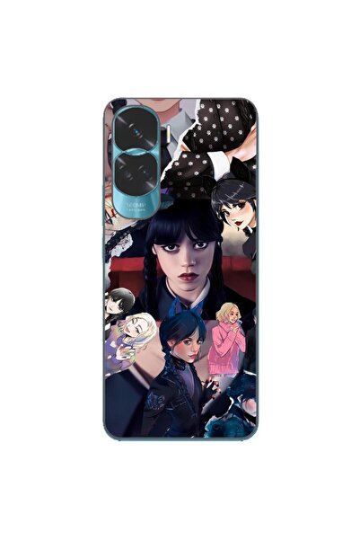 OEM Husa compatibila cu Honor 90 Lite 5G Silicon Gel Tpu Model Colaj Scene di...