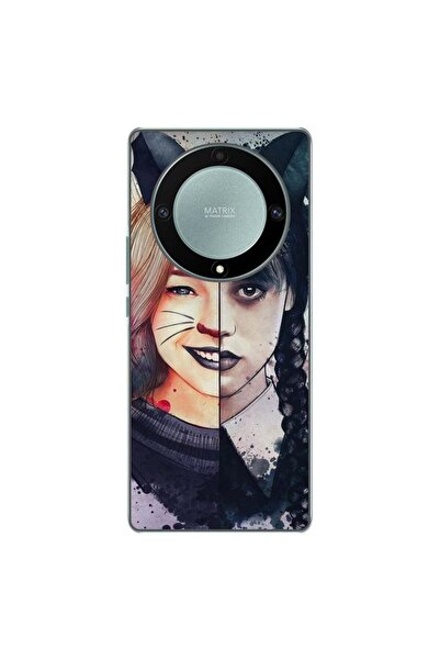OEM Husa compatibila cu Honor Magic 5 Lite Silicon Gel Tpu Model Wednesday si...