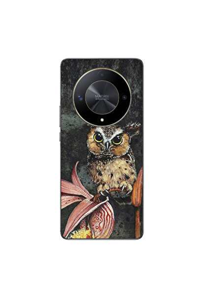 OEM Husa compatibila cu Honor Magic6 Lite Silicon Gel Tpu Model Owl Painted