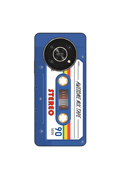 OEM Husa compatibila cu Honor X30 Silicon Gel Tpu Model Caseta Vintage Mix Tape