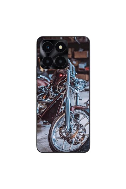 OEM Husa compatibila cu Honor X6a Silicon Gel Tpu Model Harley Garage