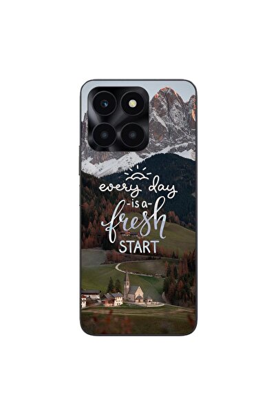 OEM Husa compatibila cu Honor X6a Silicon Gel Tpu Model Mesaj Fresh Start