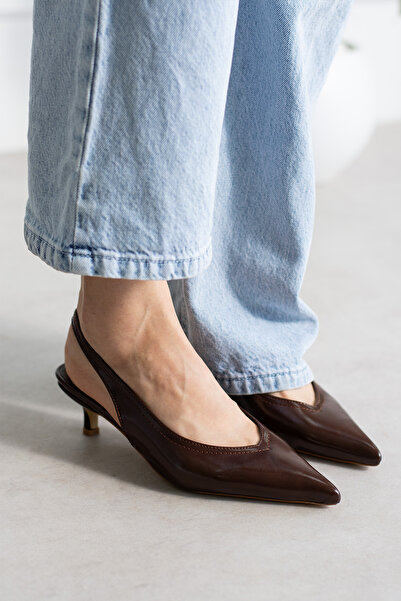 Vaghessa Shoes Vaghessa Alvara Women's Shoes Slingback Open Back Elasticated
