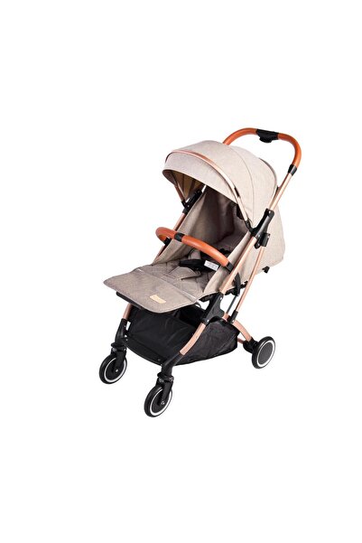 Bumble & Bird Ultra-Light Cabin Stroller with Full Recline (0-36 Months) - Beige